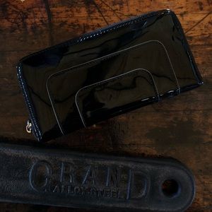 Certified Vegan Wallet // Faux Patent Leather